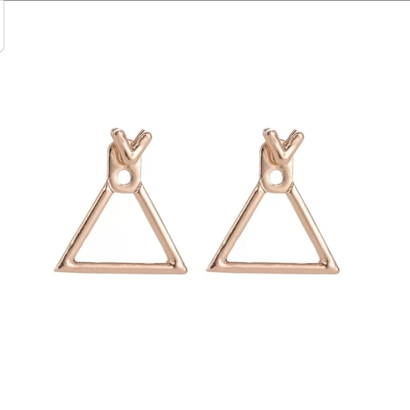 *Gigi* Triangle earrings - Picture 2 of 2